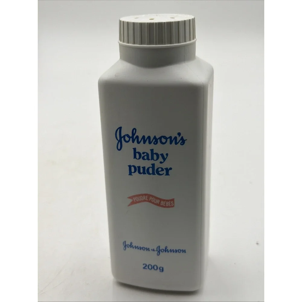 Vintage Johnsons Baby Powder Puder 200g Purest Protection Rare Germany Bottle